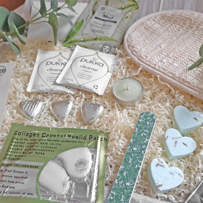 Spa Day Pamper Box | Luxury pamper hamper gifts for her next day delivery
