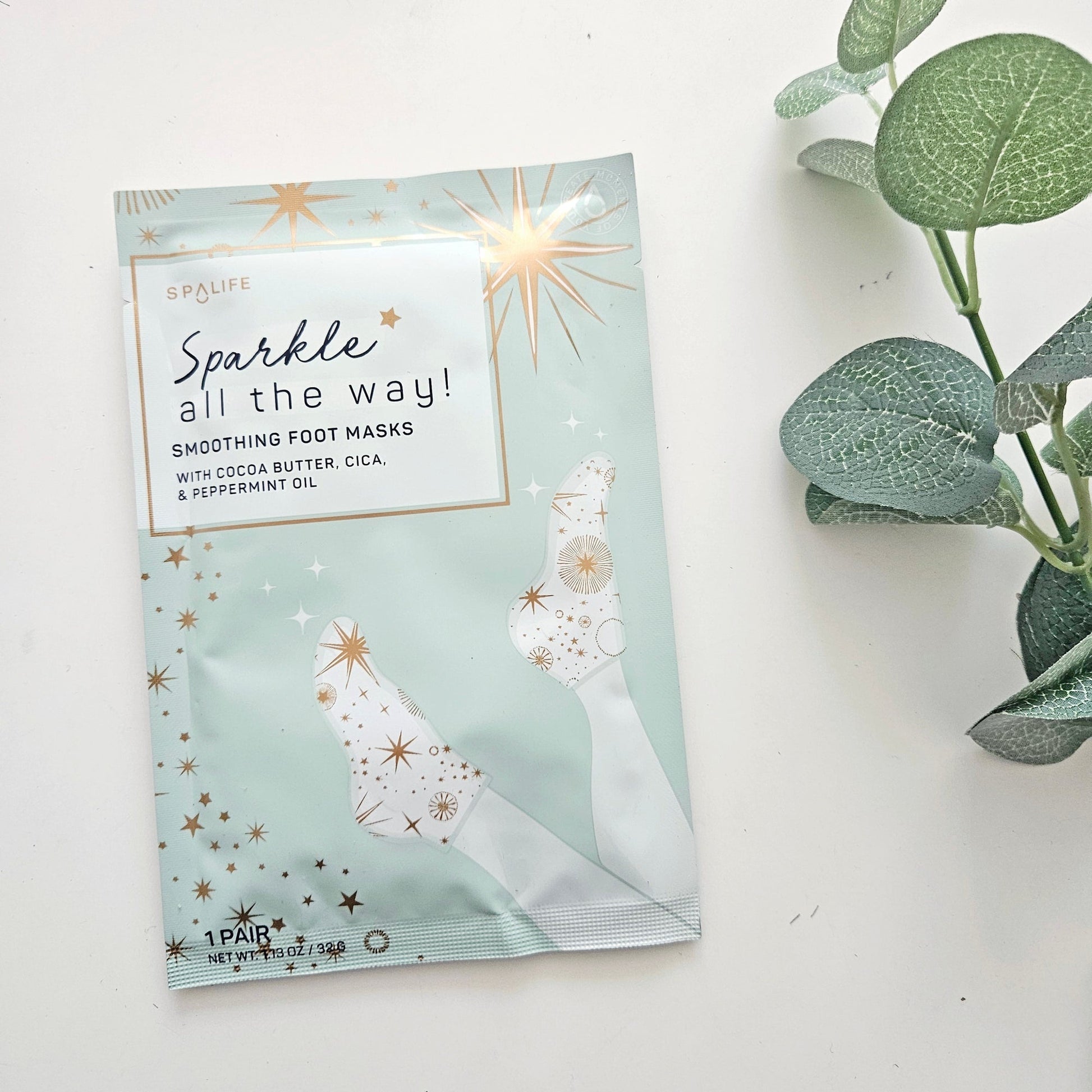 Sparkle All The Way Foot Mask | Build Your Own Christmas Pamper Gift 