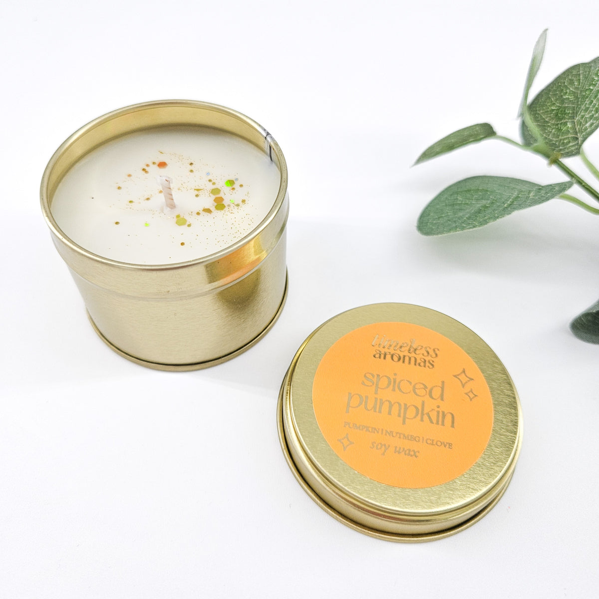 Spiced Pumpkin Soy Wax Candle | Build Your Own Gift Box