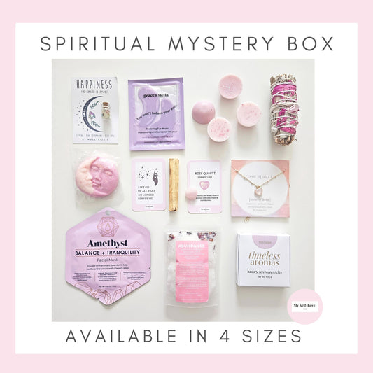 Spiritual box thoughtfulness self care gifts by post for her uk