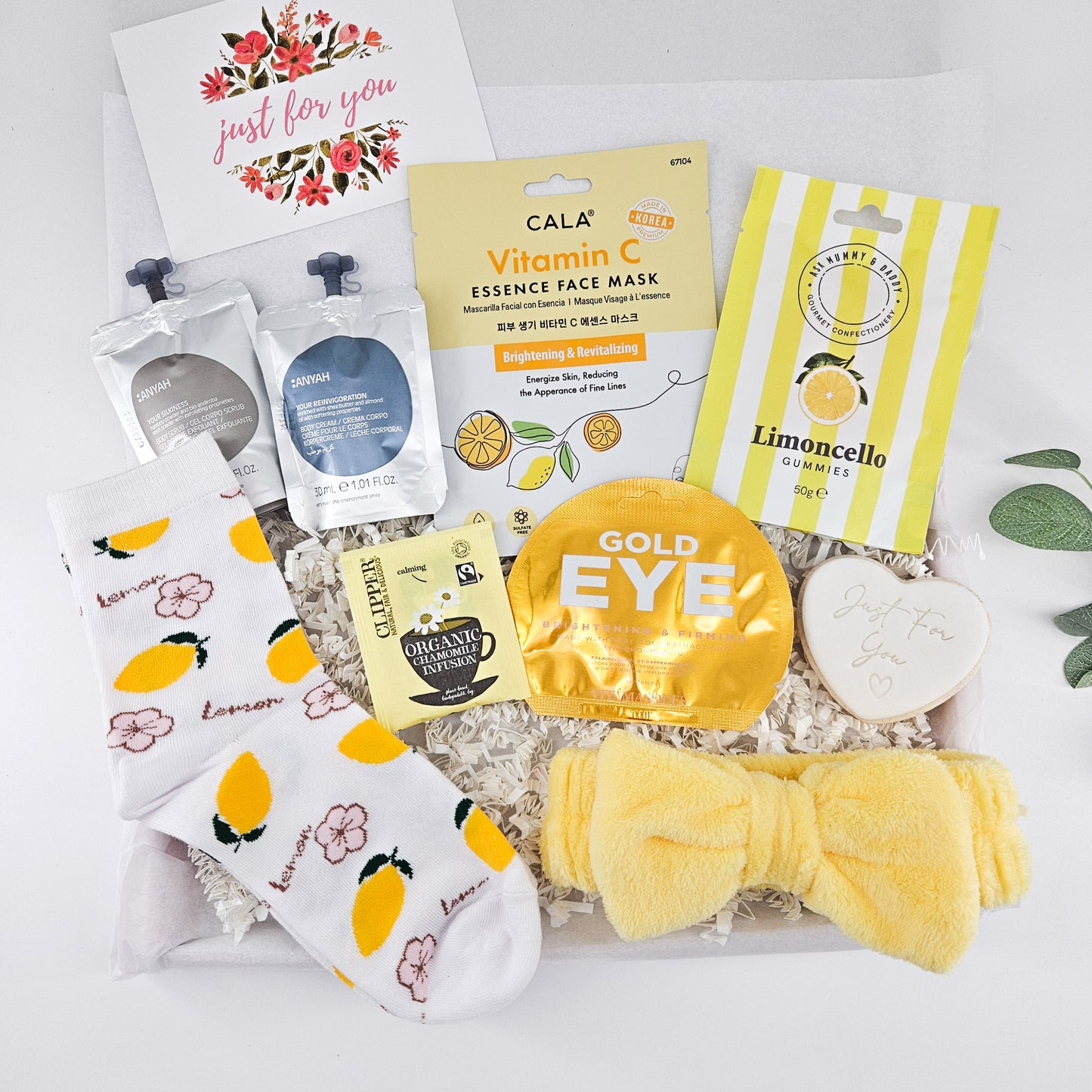 Summer Pamper Gift Box | Lemon & Sunshine Self Care Box