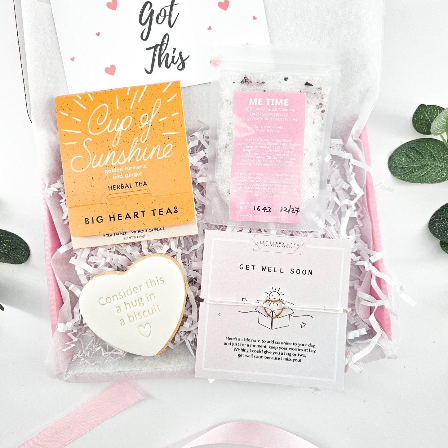 Sunshine & Comfort Mini Get Well Letterbox Gift | Care Package