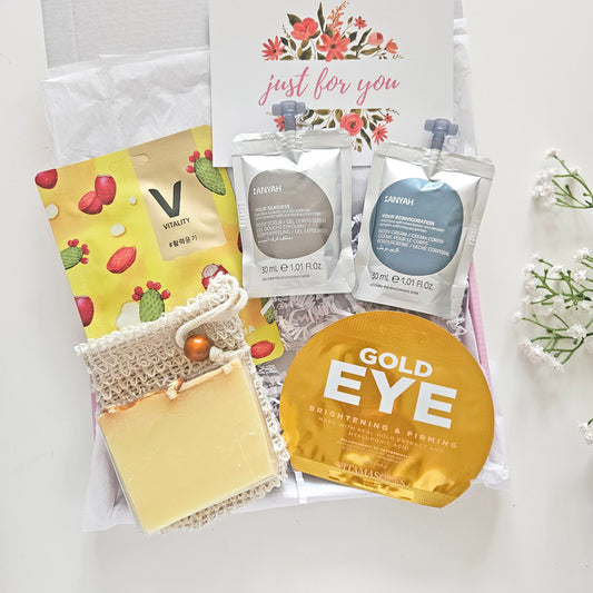 Sunshine & Self-Care Spa Gift Set | Relaxation Gift for Her