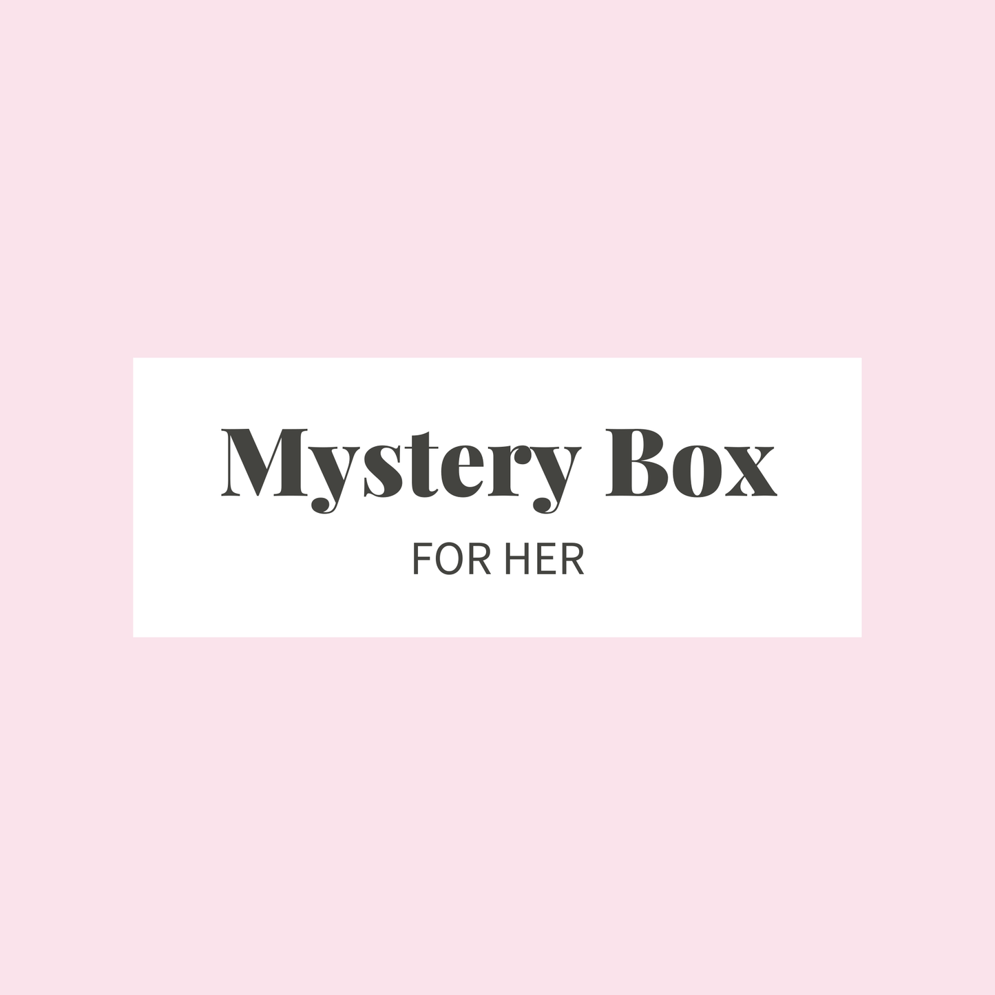 Surprise Box Gift Box Box of pamper Surprises for her