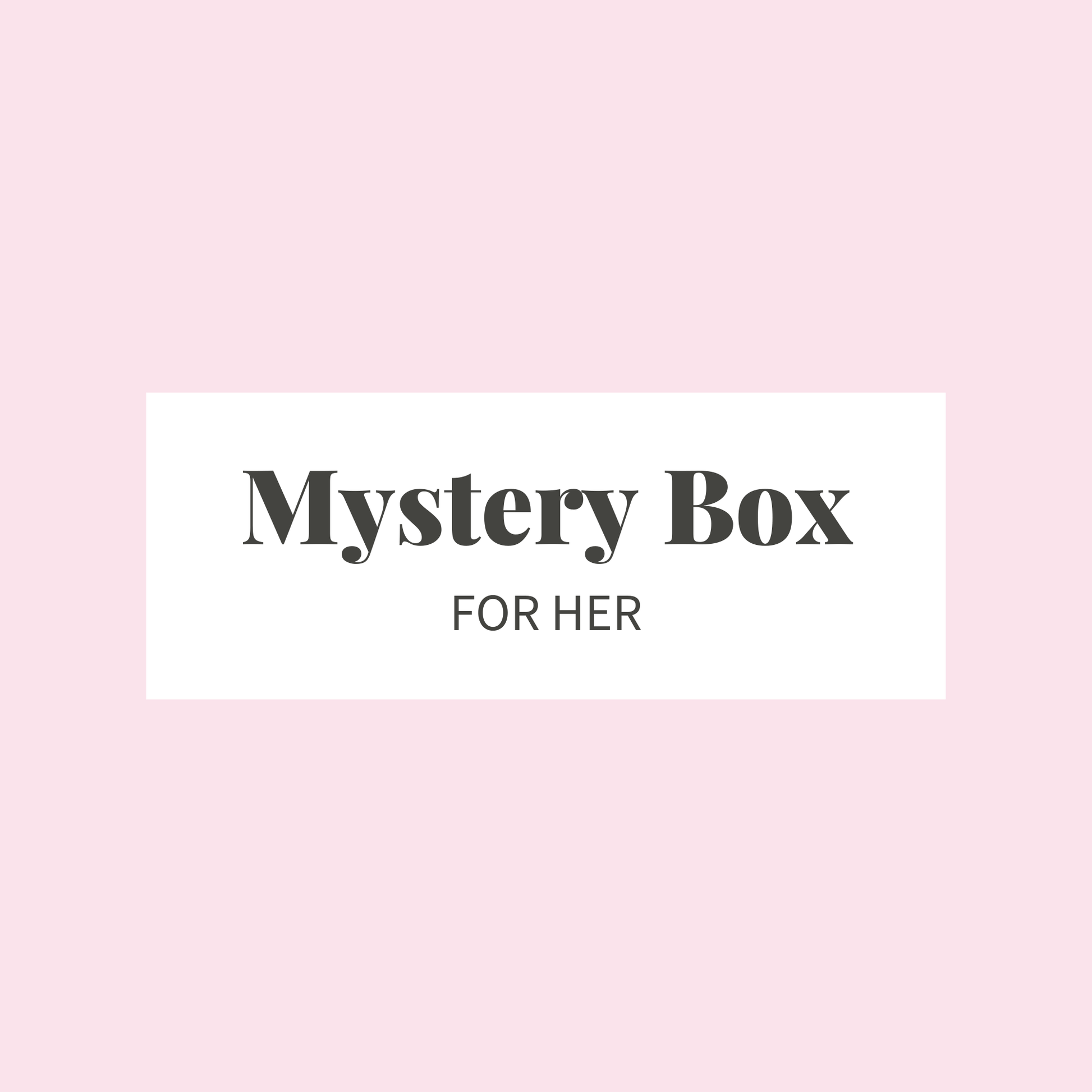 Surprise Box Gift Box Box of pamper Surprises for her