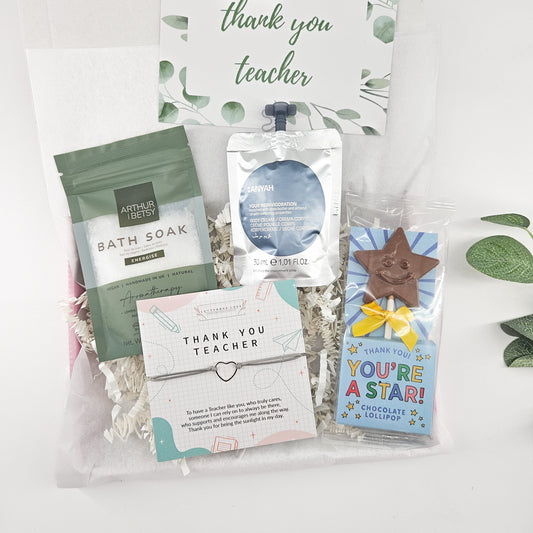 THANK YOU TEACHER LETTERBOX GIFT UK | THE LITTLE THANK YOU