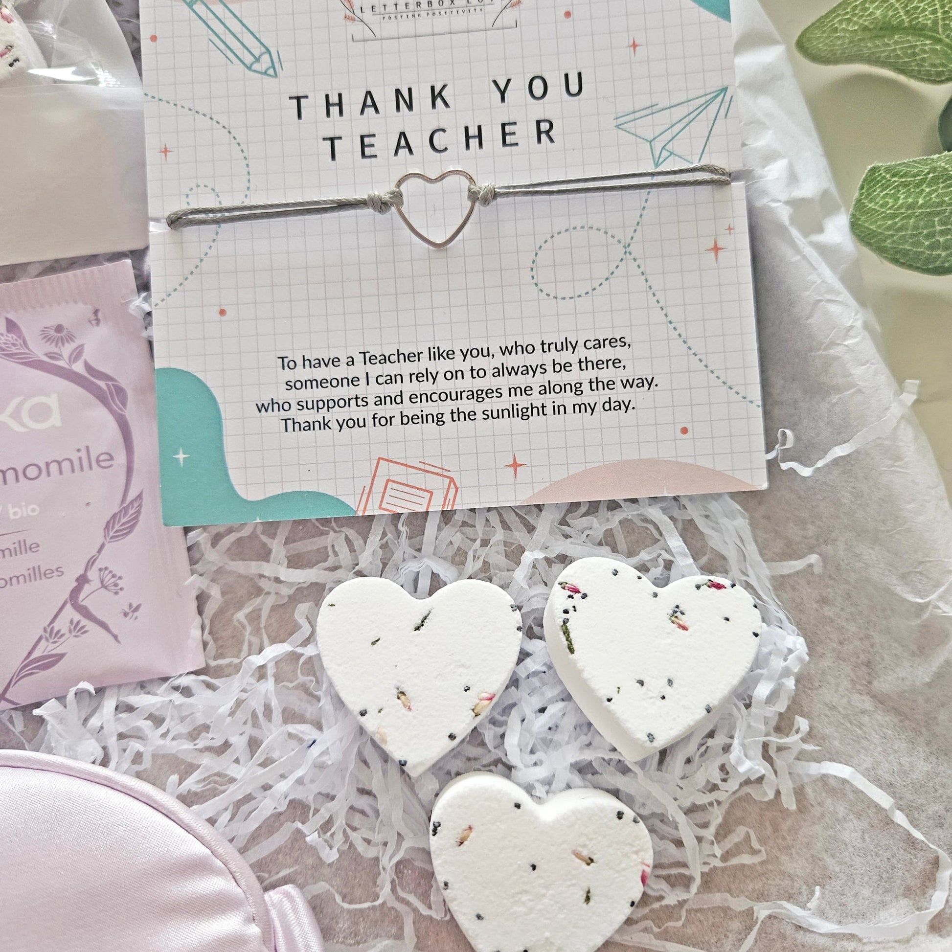 Teacher thank you pamper Gift Box For Her Next Day Delivery self care Gifts Uk