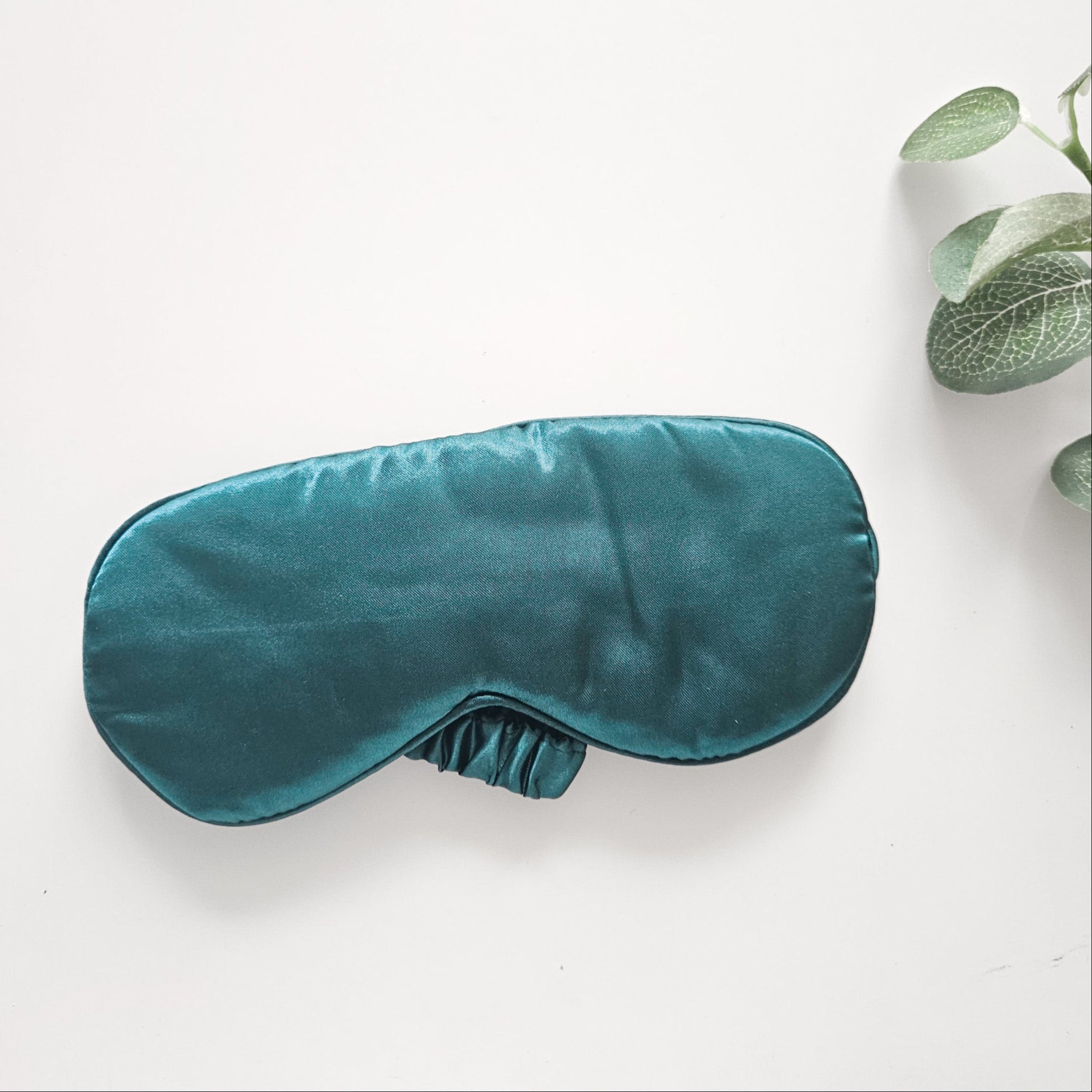 Teal Satin Sleep Mask | Build Your Own Luxury Gift box for Women's uk