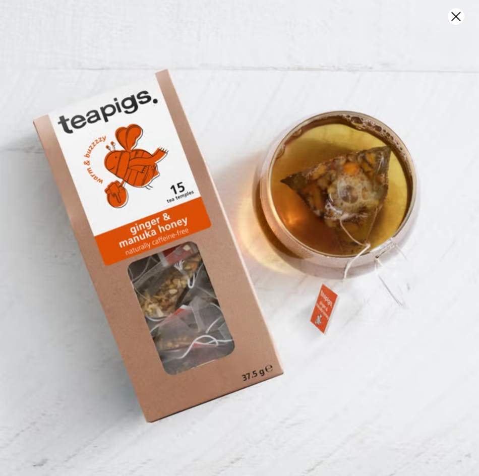 Teapigs Ginger & Manuka Honey Tea | Build Your Own Gift Box Uk