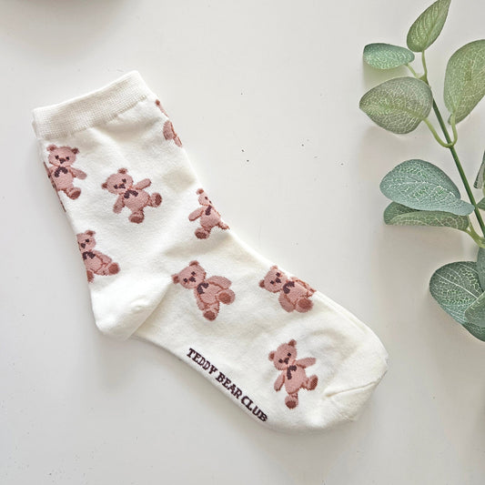 Teddy Bear Club Socks | Build Your Own Christmas Pamper Hamper For Her