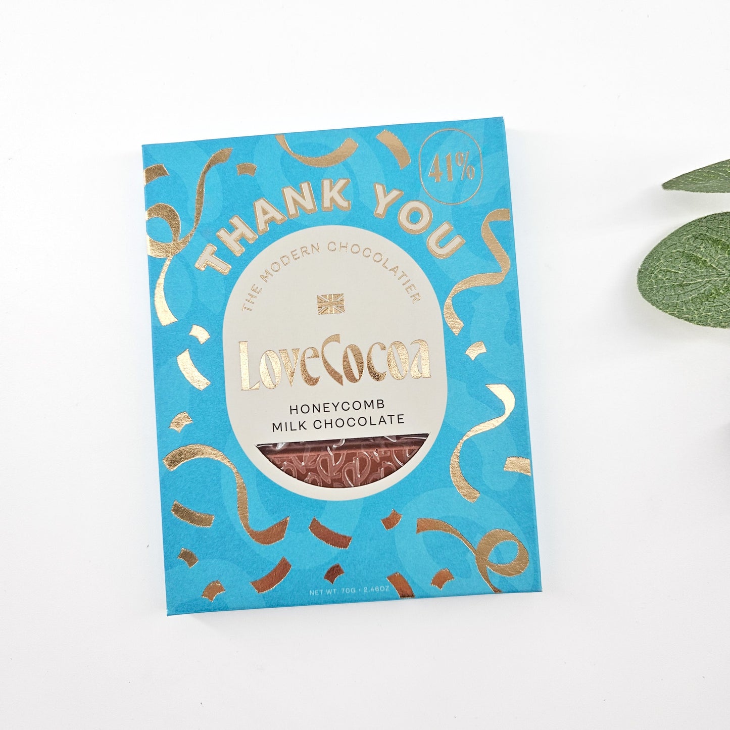 Thank You Honeycomb Milk Chocolate Bar | Build Your Own Gift Box