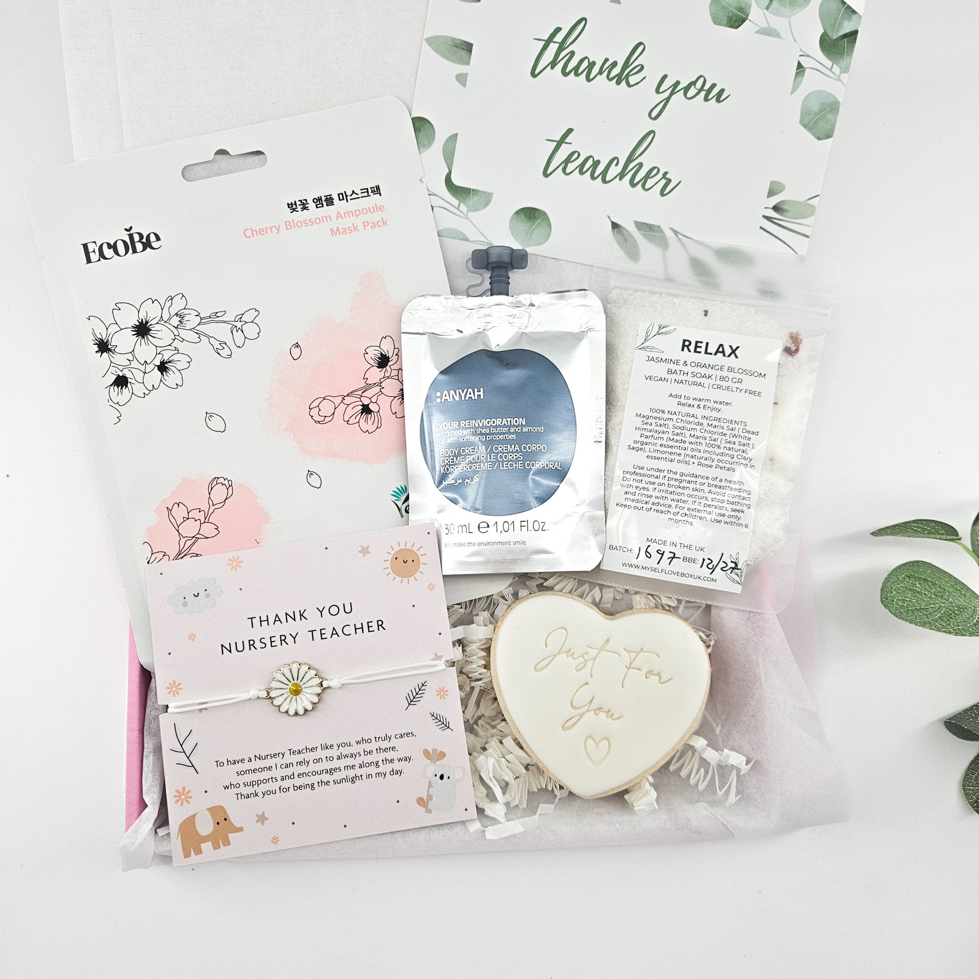 Thank You Nursery Teacher Letterbox Gift | Gift Box