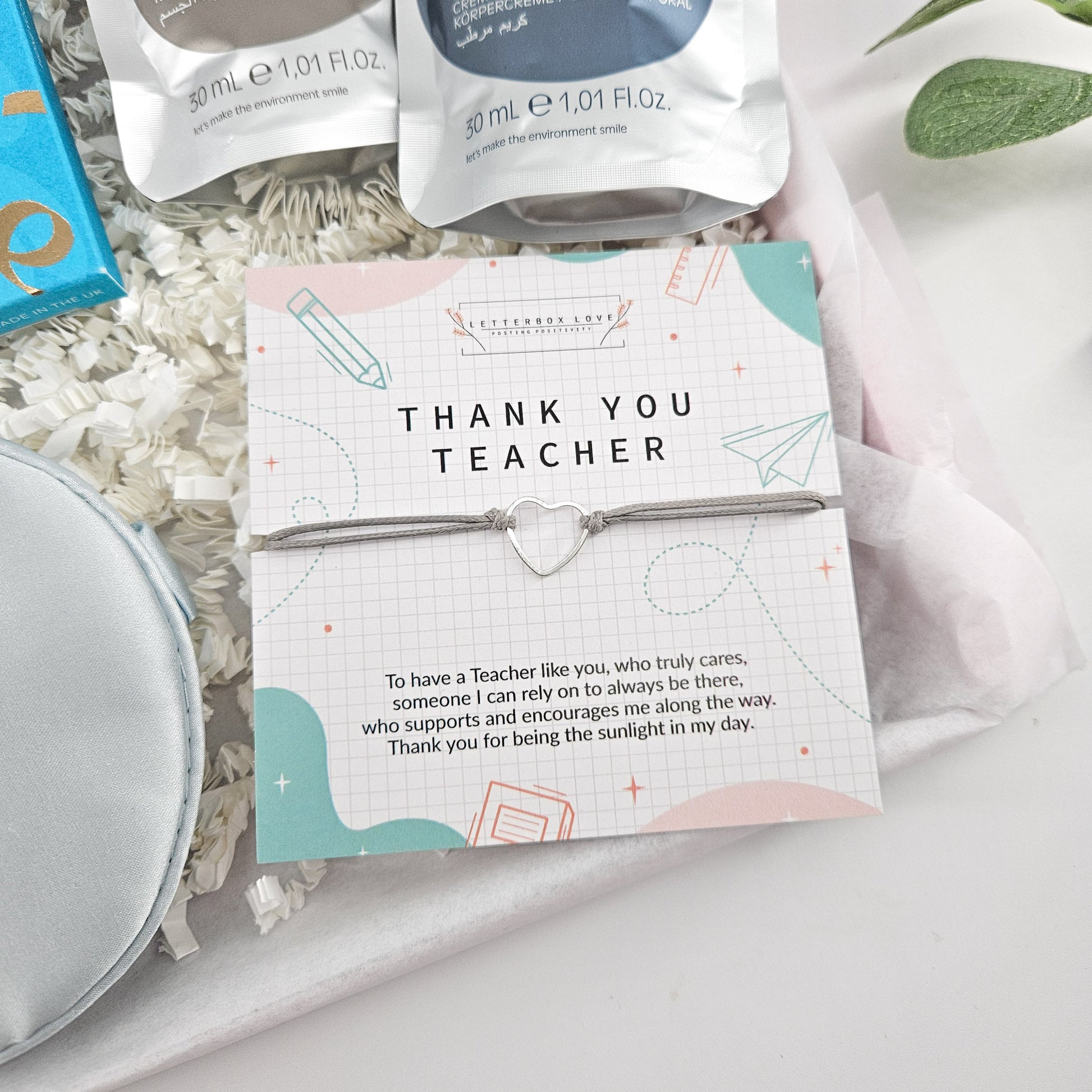 Thank You Teacher Care Package Gift UK | The Little Pause Box