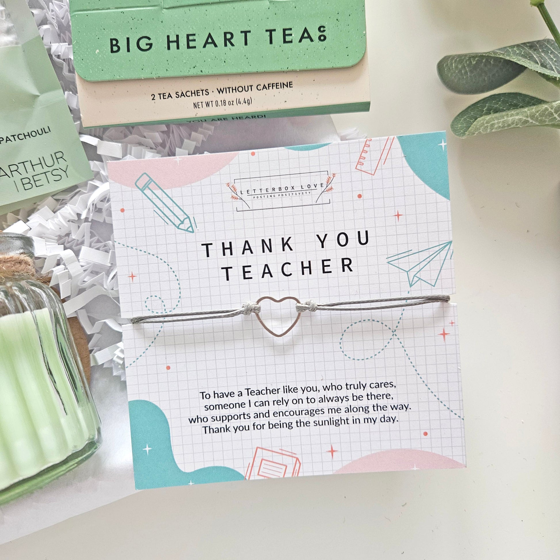 Thoughtful Teacher end of the year pamper gifts