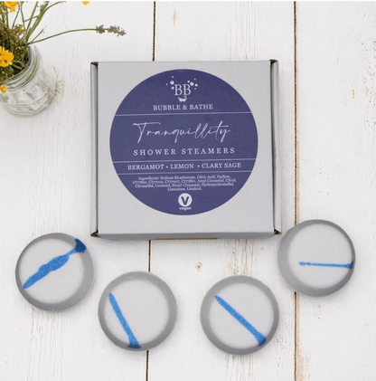 Tranquillity Shower Steamers | Build Your Own Vegan Self Care box