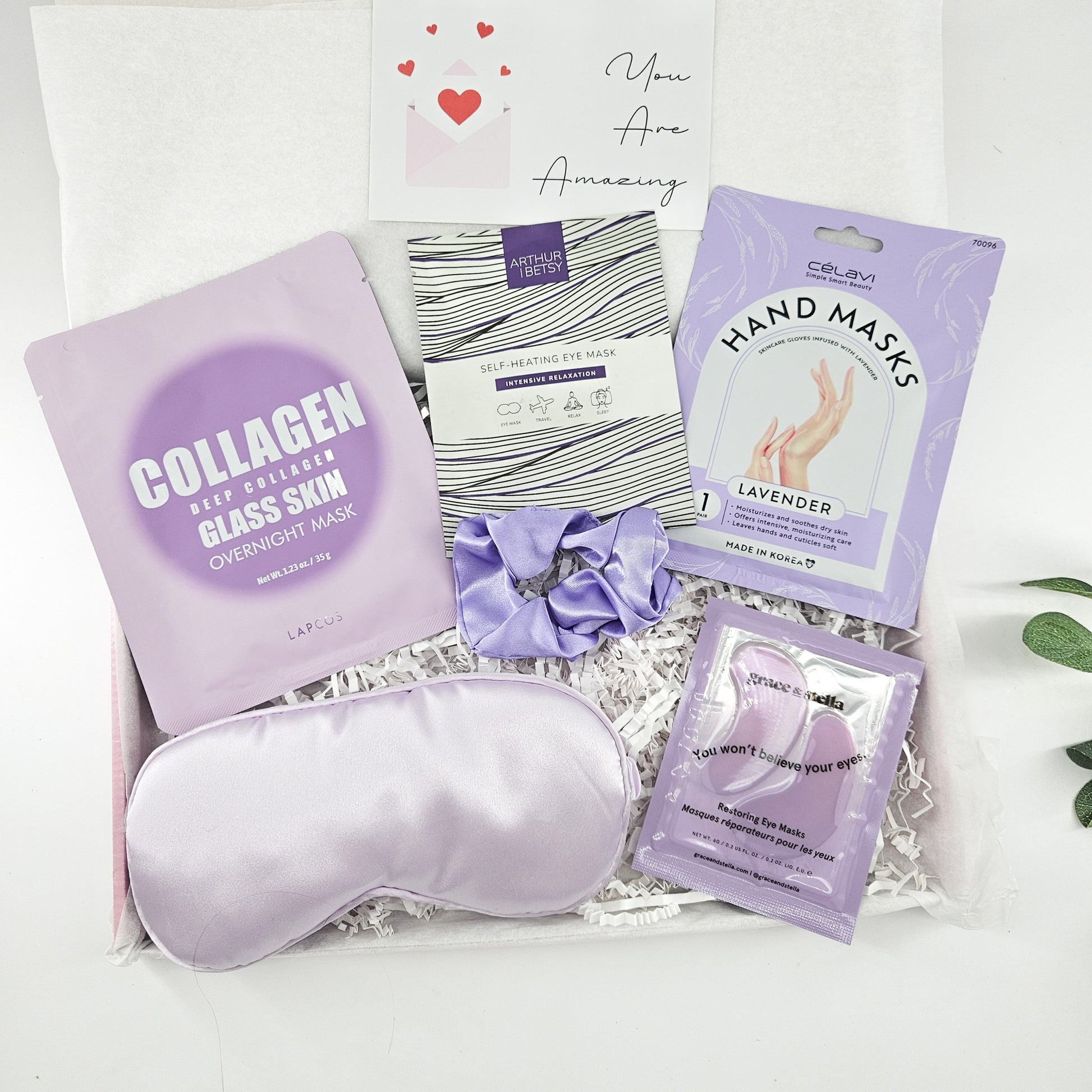 Travel Gift Box | Long Haul Flight Self Care Kit