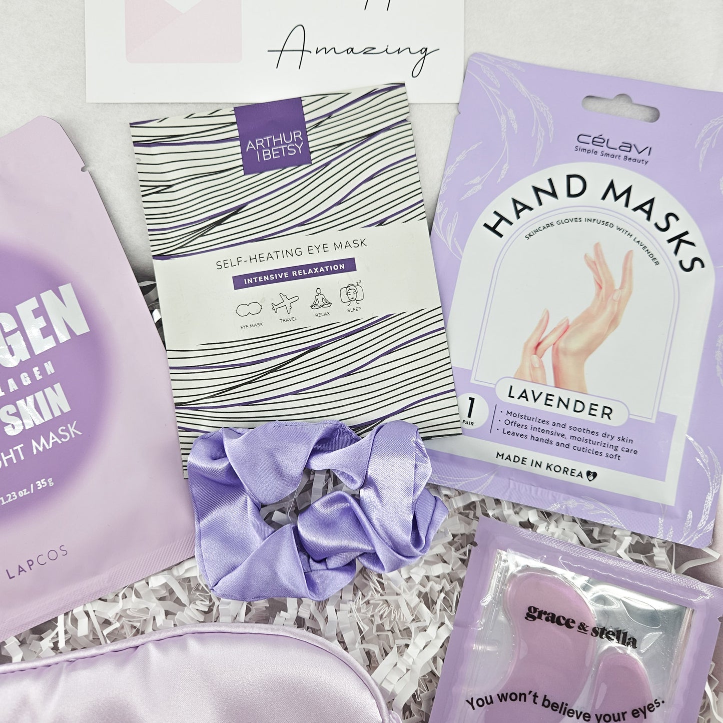 Travel Gift Box | Long Haul Flight Self Care Kit Uk
