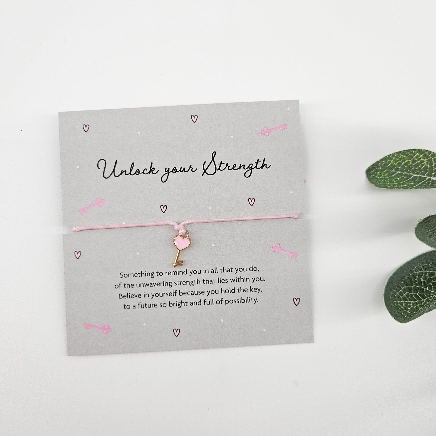 Unlock Your Strength Bracelet | Build Your Own Good Luck Gifts