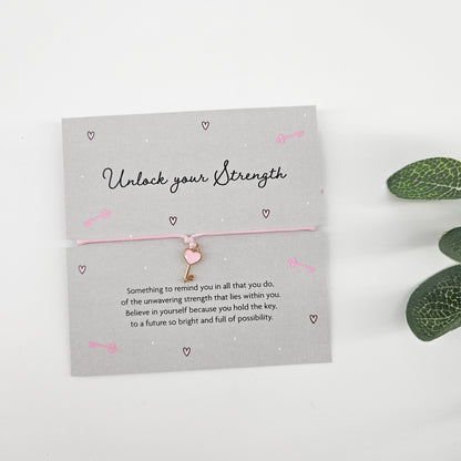 Unlock Your Strength Bracelet | Build Your Own Good Luck Gifts