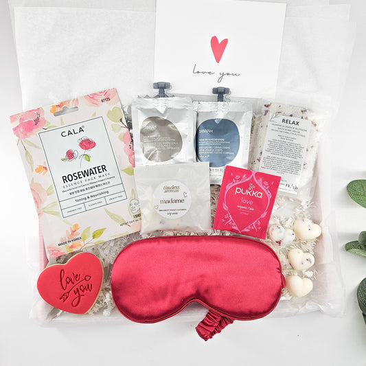 Valentine’s Letterbox Gift | Romantic Self Care Gift Box for Her