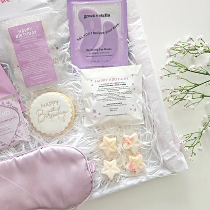 Vegan Birthday hamper | Letterbox Gifts for Her Next Day Delivery