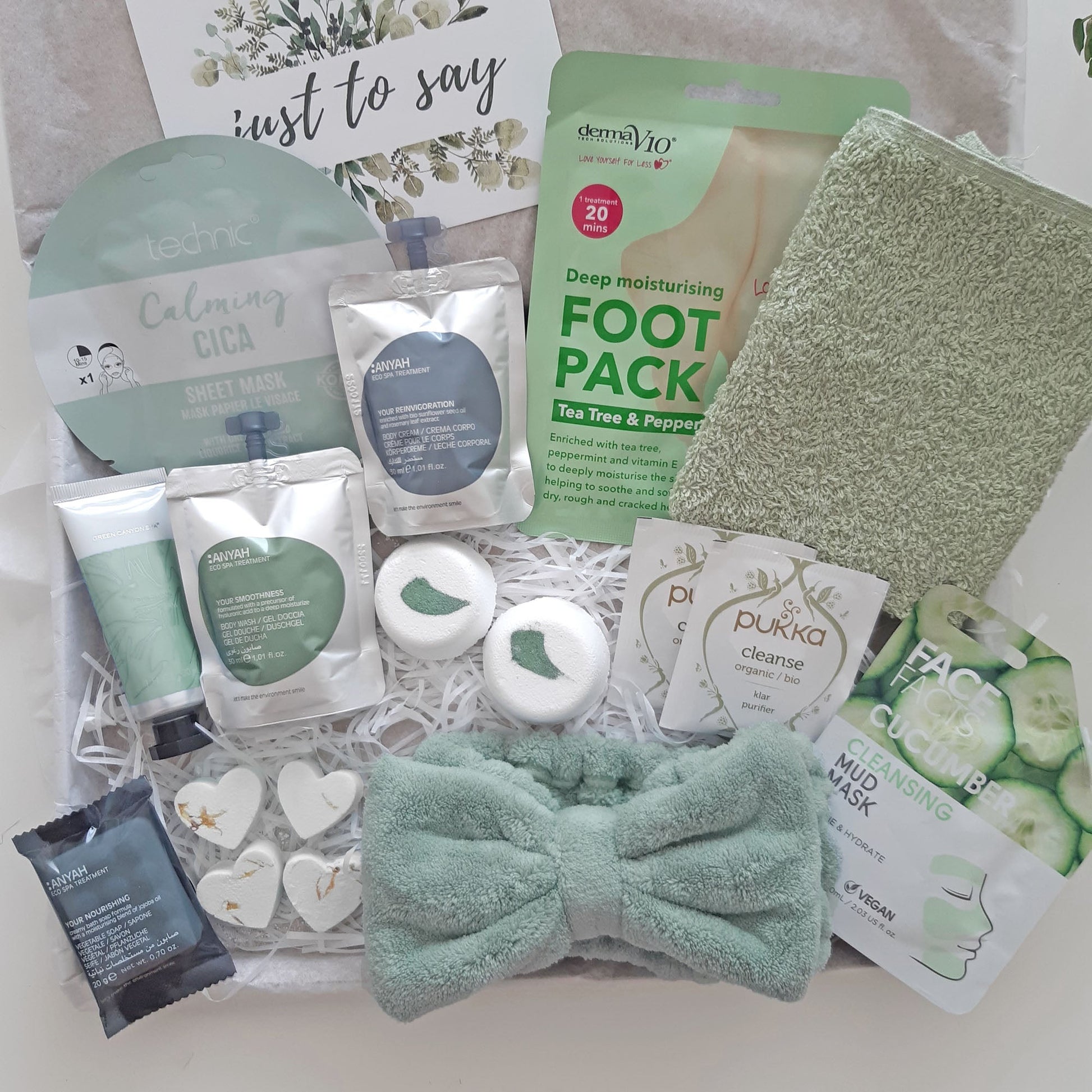 Vegan pamper Hamper for Her | Thoughtfully Curated spa Gifts For Vegans 