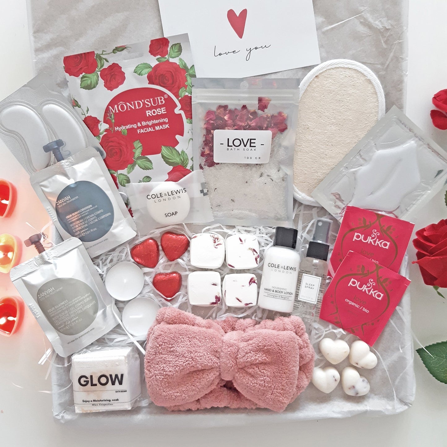 Wedding Anniversary Gifts | Luxury Pamper hamper Gifts For Her next day delivery