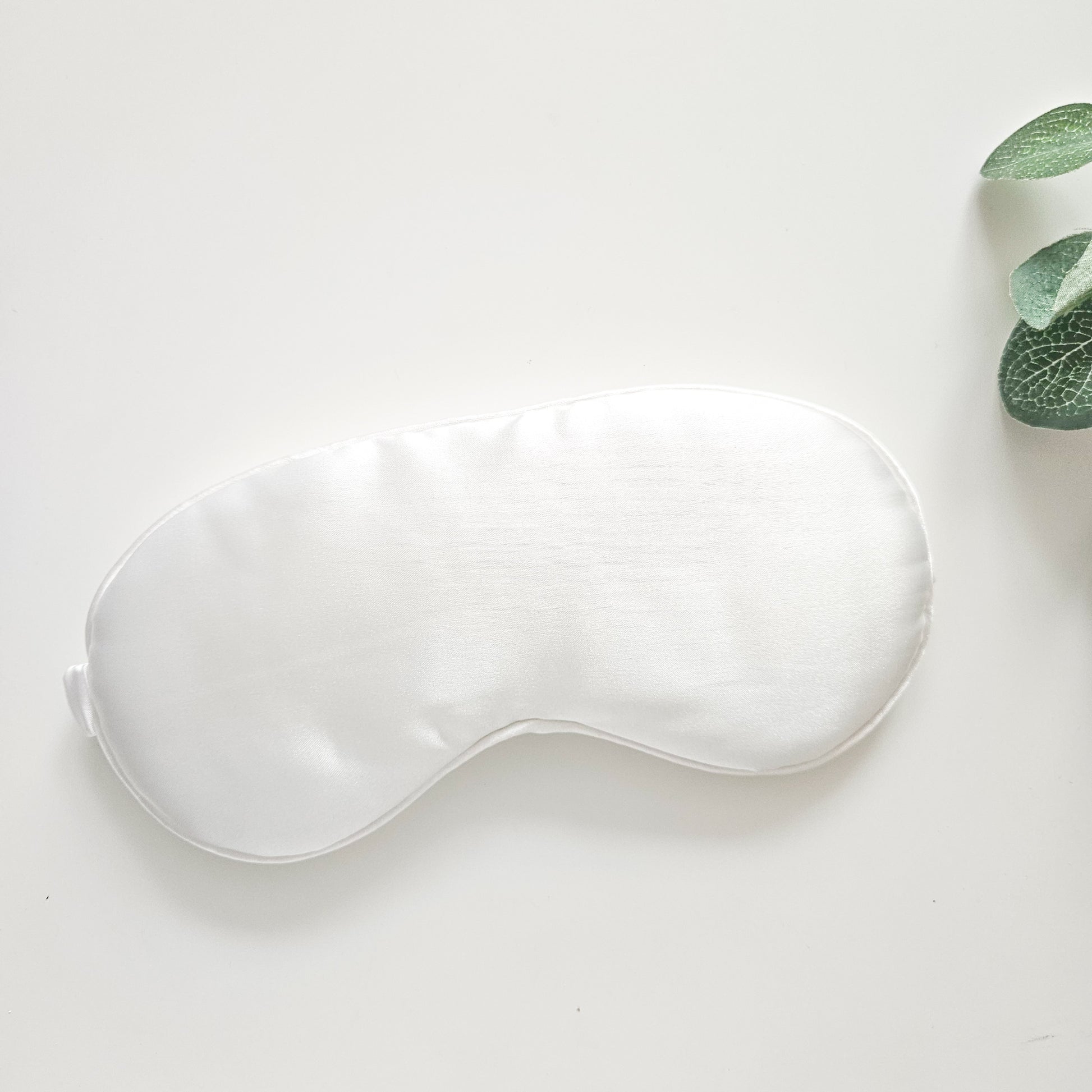 White Satin Sleep Mask | Build Your Own Bride to Be Hamper Gift