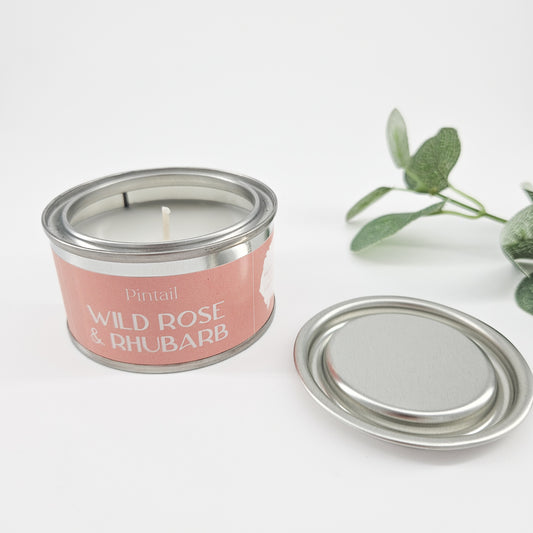 Wild Rose & Rhubarb Candle – Relaxation Gift | Build Your Own Gift Box