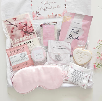Will U Be My Bridesmaid | Bridesmaid Proposal Pamper Gift Box