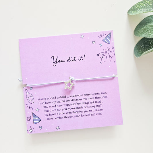 You Did It Bracelet | Build Your Own Congratulations Gift Box for Her