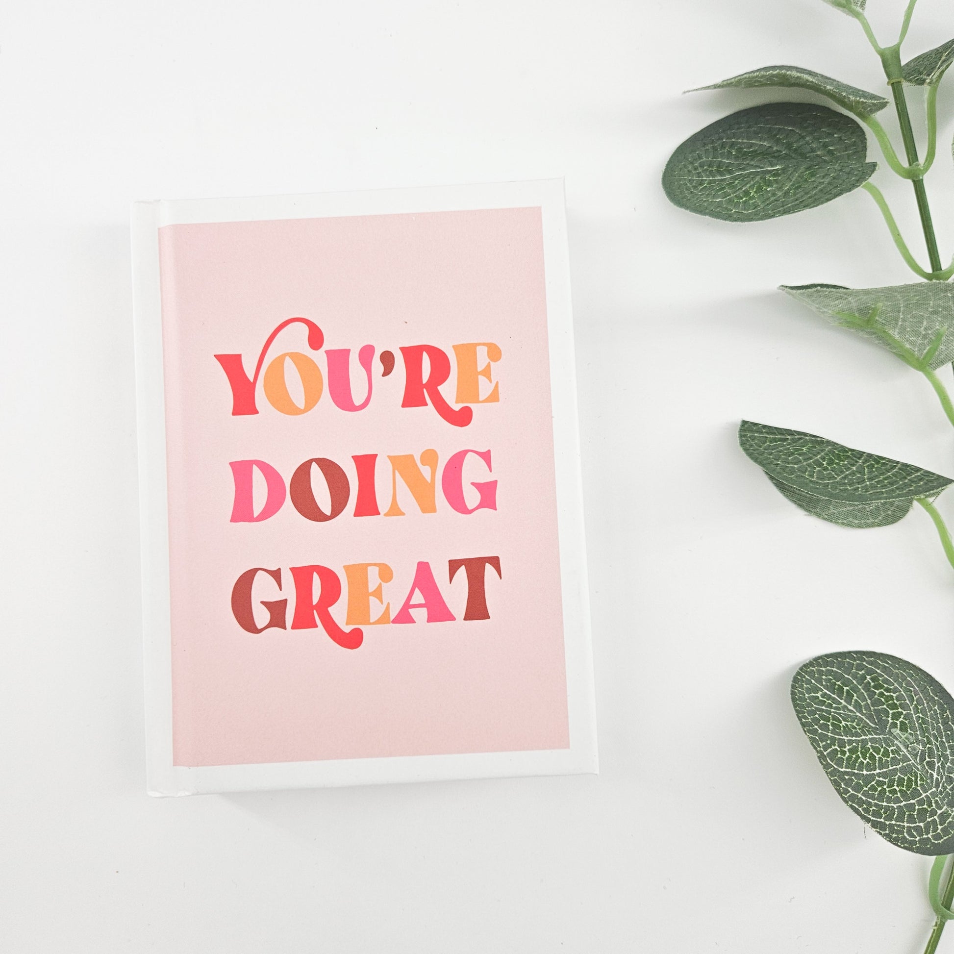You’re Doing Great Mini Book | Motivational Gift for Her