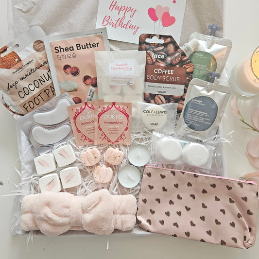 autumn relaxation pamper box for her luxury gift sets by post for her