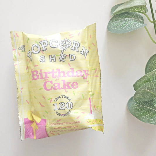 birthday cake gourmet popcorn build your own self care hamper