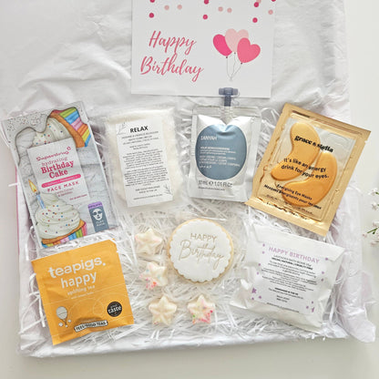 birthday pamper gift for girls by post