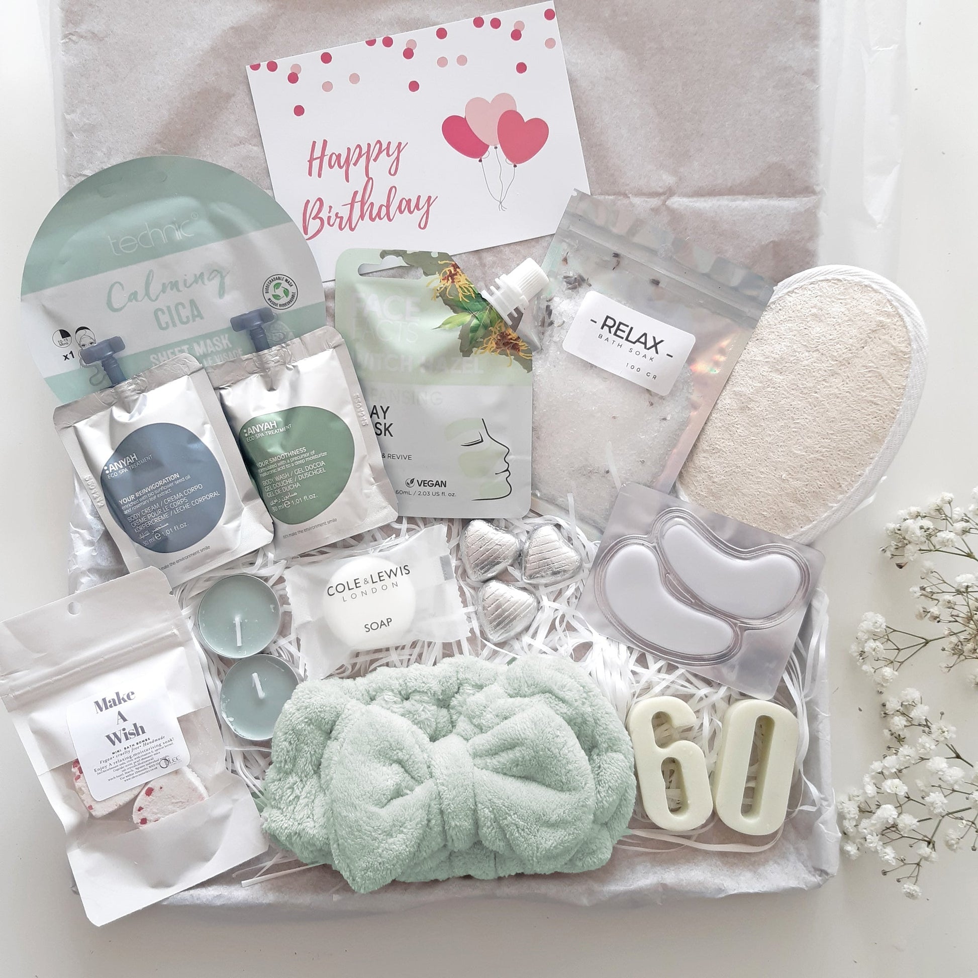 birthday pamper hamper for her next day birthday gifts