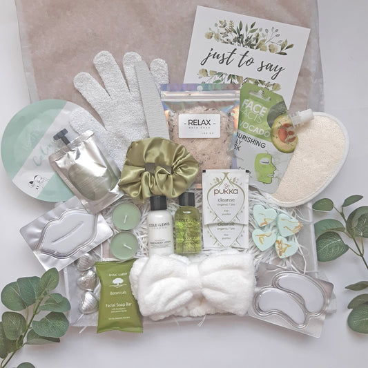 care package gift boxes for women relaxation gifts for her by post