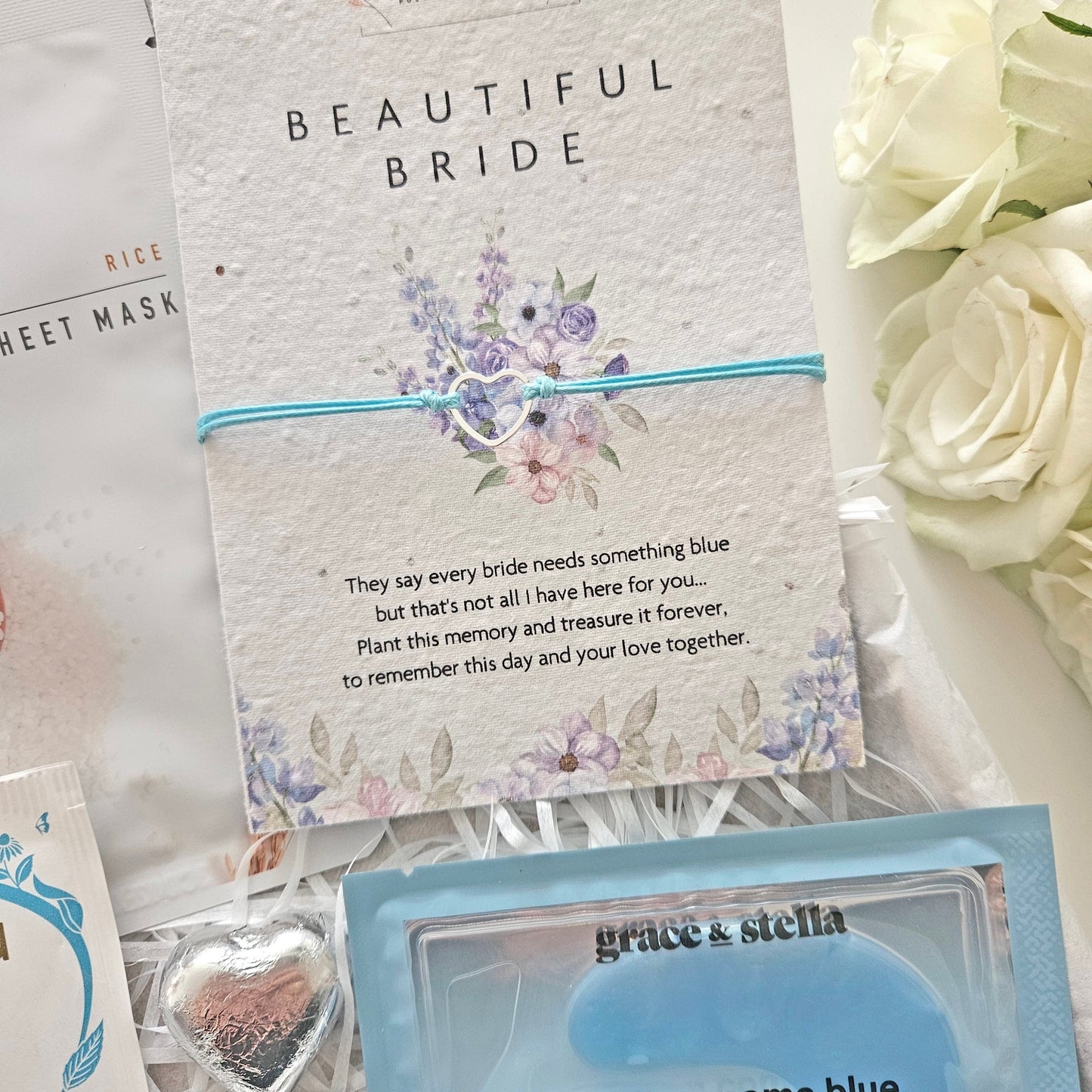 care package gifts from bridesmaid to bride bride to be pamper presents uk next day delivery