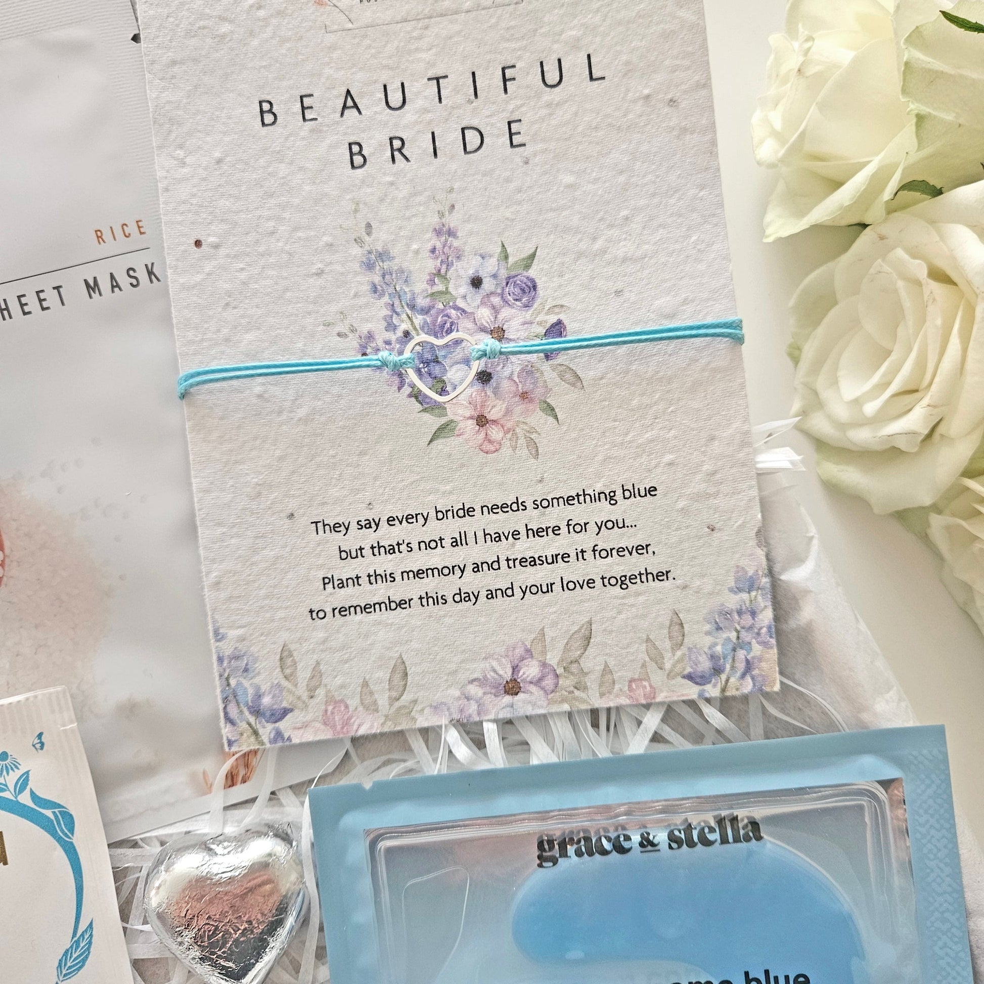 care package gifts from bridesmaid to bride bride to be pamper presents uk next day delivery