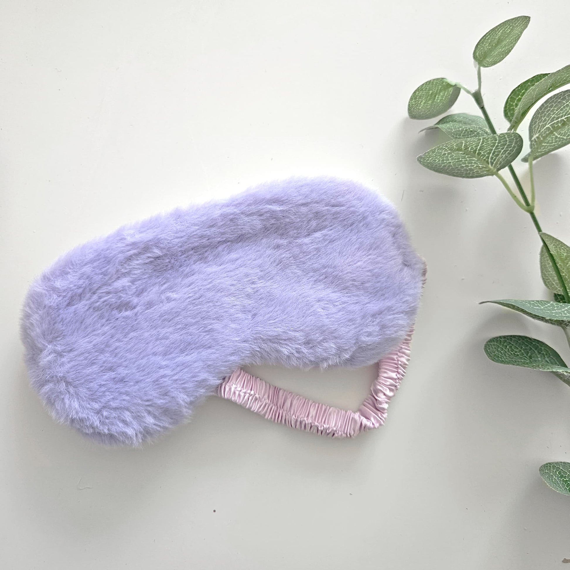 fluffy sleep mask lilac Relax gift set & Relaxation gifts for Her