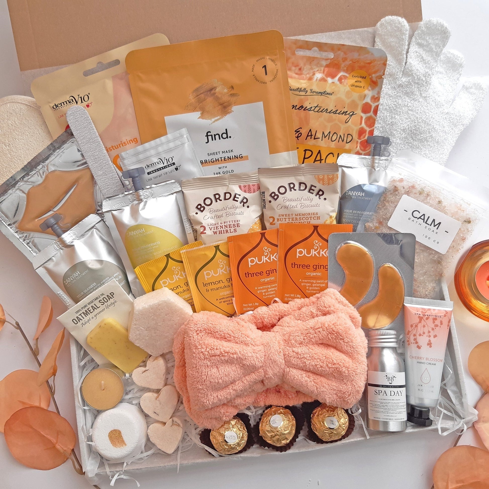home spa pamper gift sets birthday pamper hampers for her