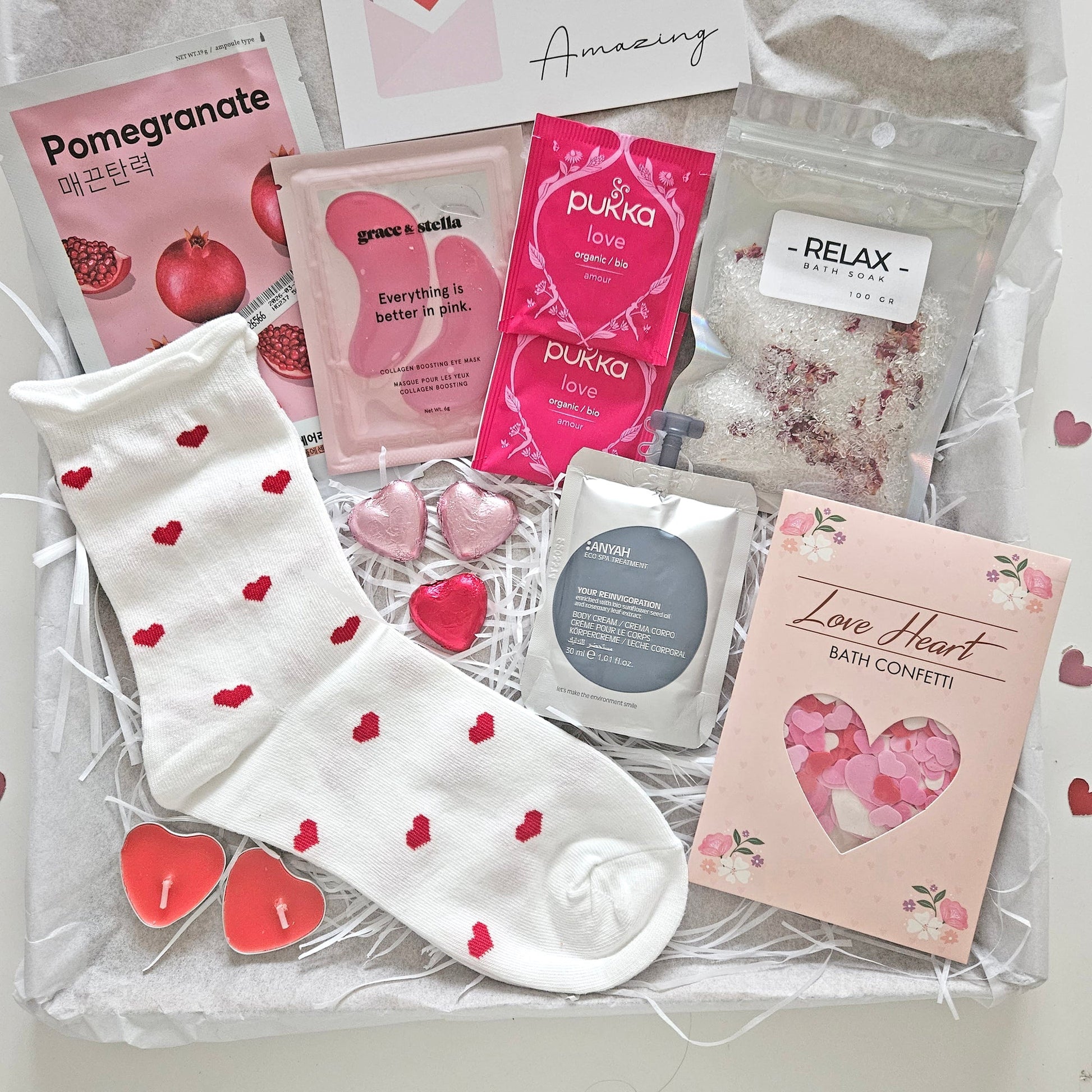 hug in a box self care hamper gift box for ladies
