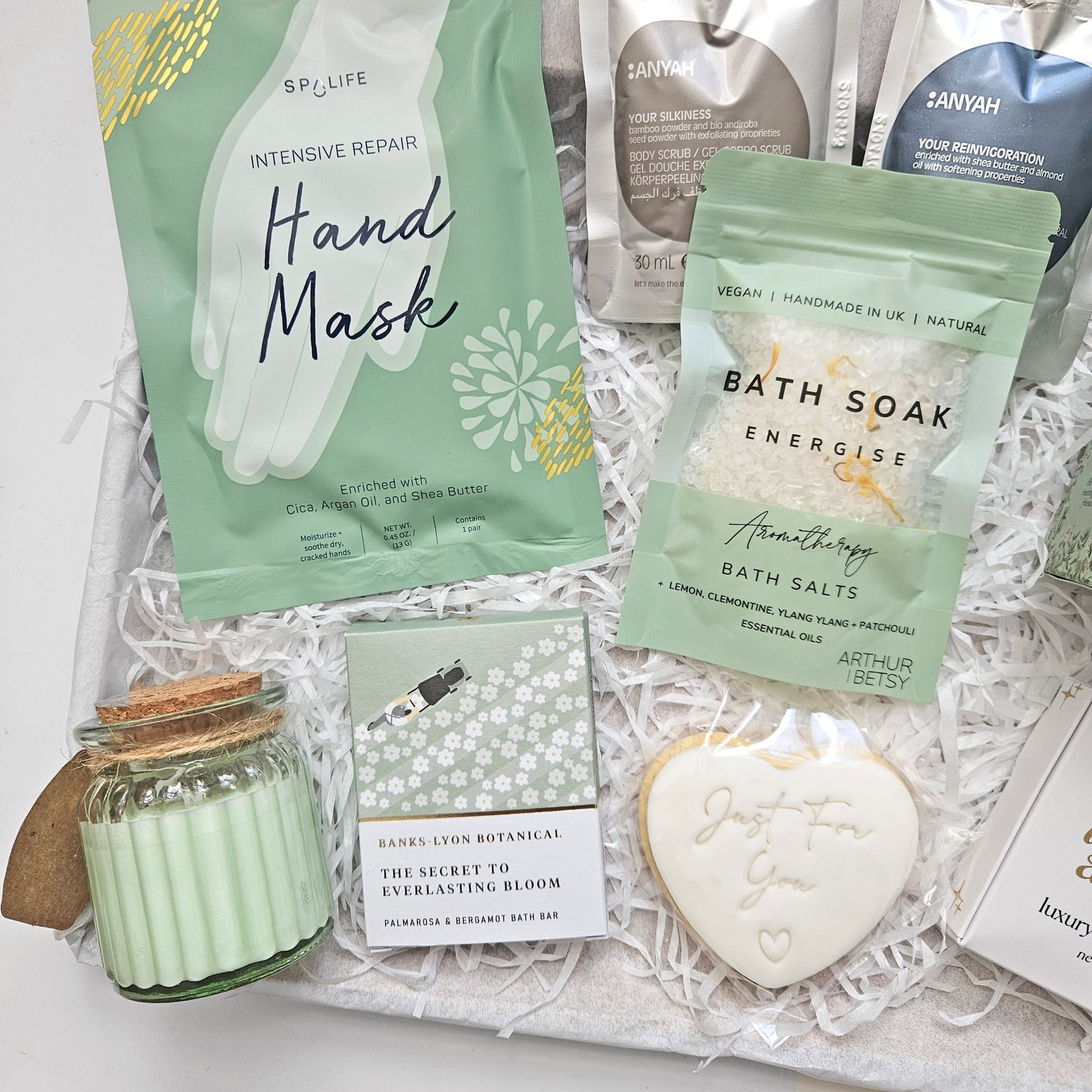 just for you luxury pamper box for her hug in a box gift box for ladies