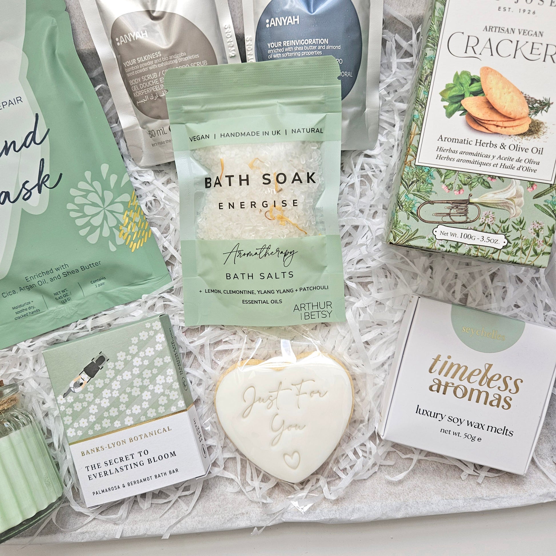 just for you luxury pamper hamper for her get well soon present gifts for female friends