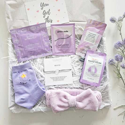 love you bestie self care hamper