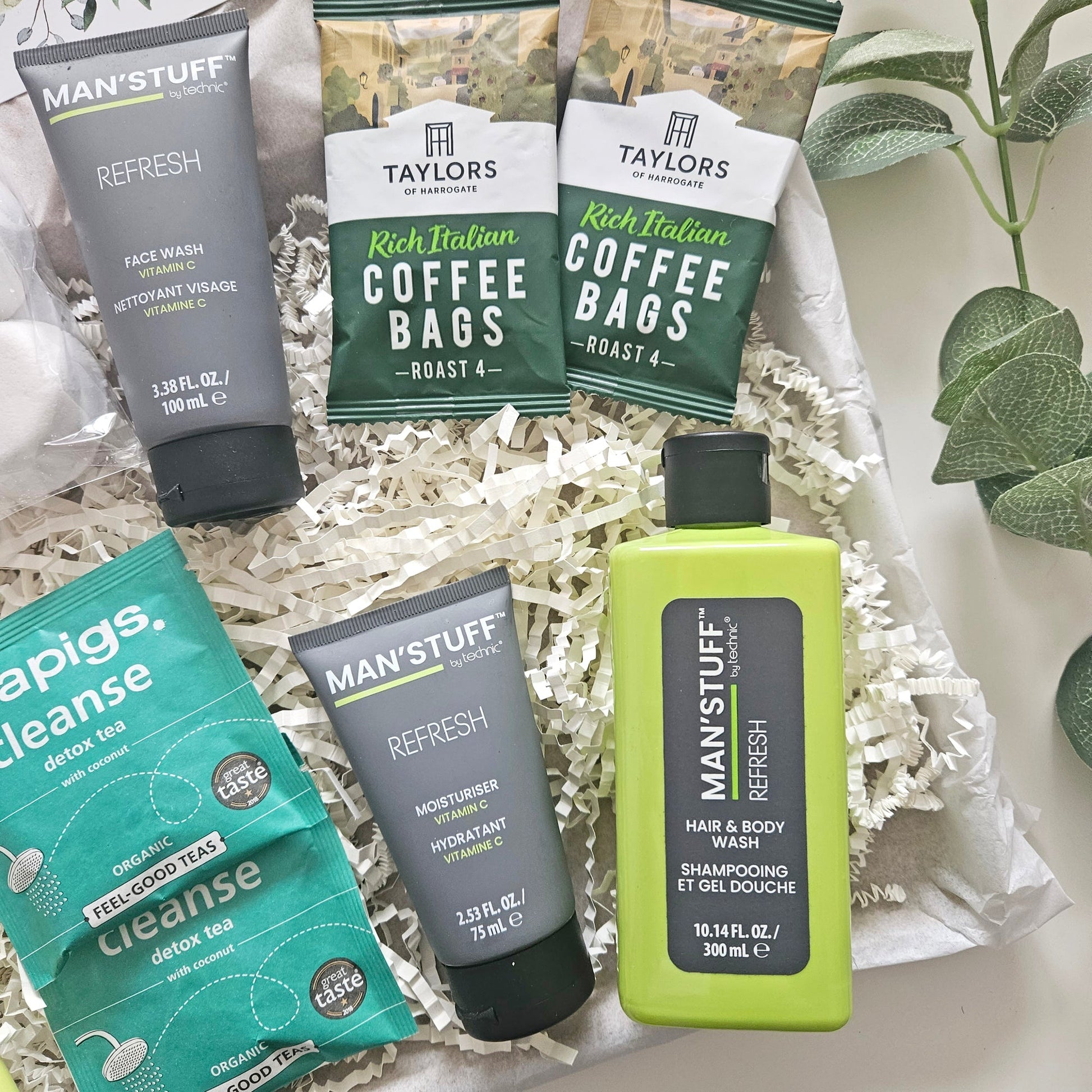 mens pamper hamper gifts delivered tomorrow by post
