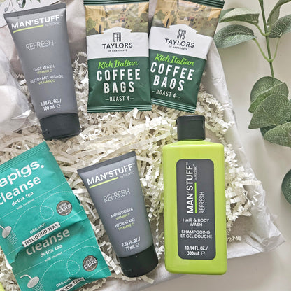 mens pamper hamper gifts delivered tomorrow by post