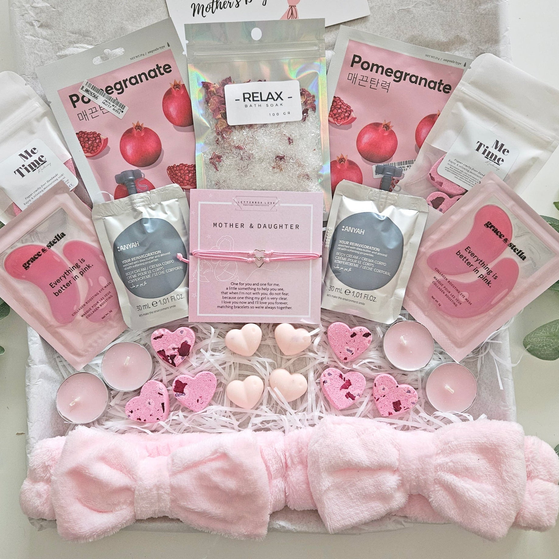 mother and daughter pamper days care package