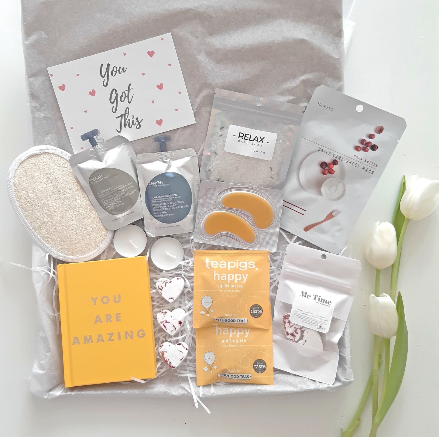 never forget how amazing you are self care box