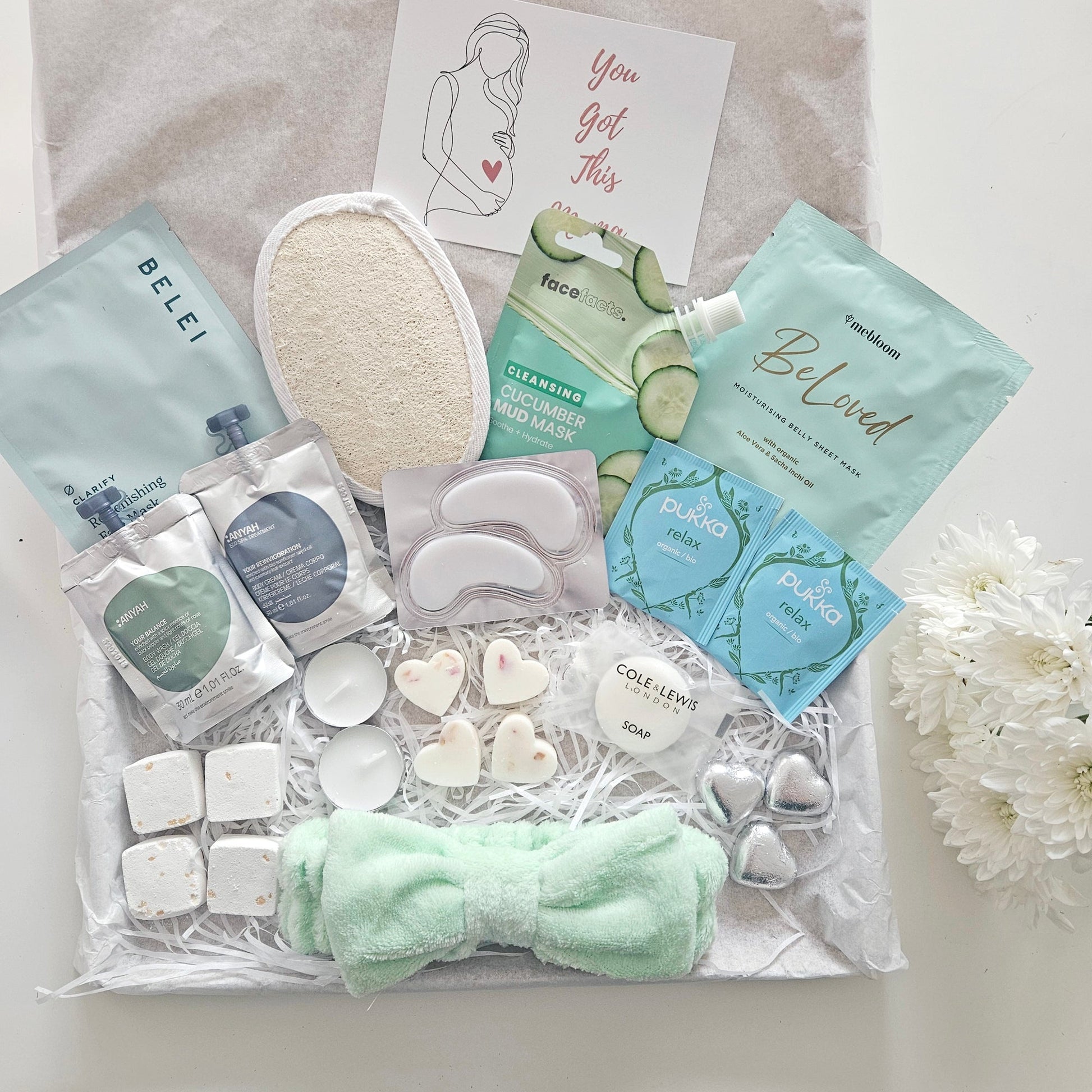 new mum to be pamper hamper thoughtful pregnancy hamper gifts